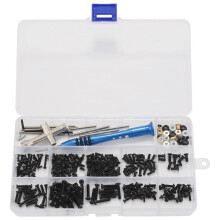 Kit di viti di fissaggio M2 M2.5, perni e viti compatibili con auto RC 1/14 144001
