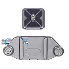 Fibbia a sgancio rapido Micro-singolo Accessori (grigio)