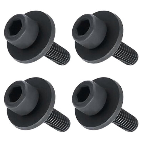 4X M6x20mm Σφιγκτήρας λεπίδας Εξάγωνο μπουλόνι Μεταλλικό μπ