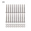 M2 x 20mm Long Hex Socket Knurled Cap Screws Bolts Nuts Set 20Pcs 1