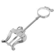 Silver Clarinet Lyre Sheet Music Holder with Secure Music Hold for Marching Band and Practice