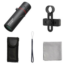 Telescopio monoculare 2000X24 con ottica di messa a fuoco e ingrandimento, compatibile con adulti e