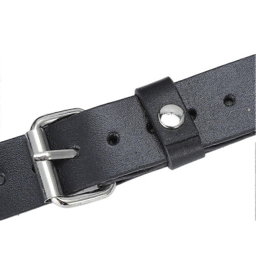 Leather Double Shoulder Strap for DSLR Camera, Photography Accessory, Black 1