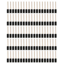 100Pcs Foam Brush,Sponge Wood Handle Paint Brush,Foam Paint Brushes,1inch Foam Brush Painting Set compatible Acrylics,Crafts