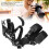 Leather Double Shoulder Strap for DSLR Camera, Photography Accessory, Black 4