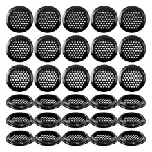 30Pcs 2inch Soffit Vents Round Air Vents Stainless Steel Ventilation Mesh Hole Louver compatible Kitchen Sh