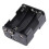 6X Double Side Spring 6 x 1.5 V AA Battery Holder Case Box Black 2