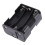 6X Double Side Spring 6 x 1.5 V AA Battery Holder Case Box Black 3