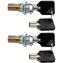 Cerradura para caja de herramientas con llaves, cerradura de repuesto compatible con armarios de herramientas,