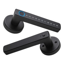 F6 Tuya Bluetooth Smart Fingerprint Door Lock Electronic Keypad RFID Keys App Control Waterproof for