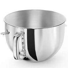 6QT ruostumattomasta teräksestä valmistettu sekoitinkulho yleiskoneille, Kitchen Aid -sekoituskulho