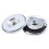 2Pcs Angle Grinding Tool Flange Nut,M10 Thread Angle Grinder Flange Nut, Flange Locking Nut compatible for Fixing Cutting Disc 3