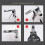 Type M Hog Nail Ring Pliers Kit with 2400Pcs M Clips 3