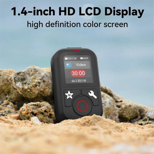 Αδιάβροχο τηλεχειριστήριο Bluetooth T13 για Hero13 12 11 10 9 8 Max με λουράκι καρπού για Action Cam 2