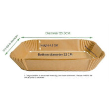 200Pcs for Foodi Airfryer Kitchen Cooking Rectangular Air Fryer Paper Special Bakeware