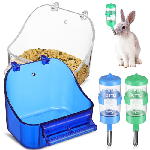 2Pièces Distributeurs D'eau Automatiques PVC Pour Hamsters 1