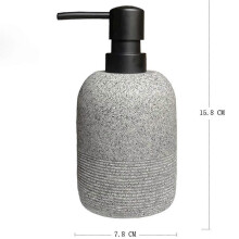 Dispensador de líquido para lavado de manos, dispensador de jabón compatible con encimera de baño, dispensador