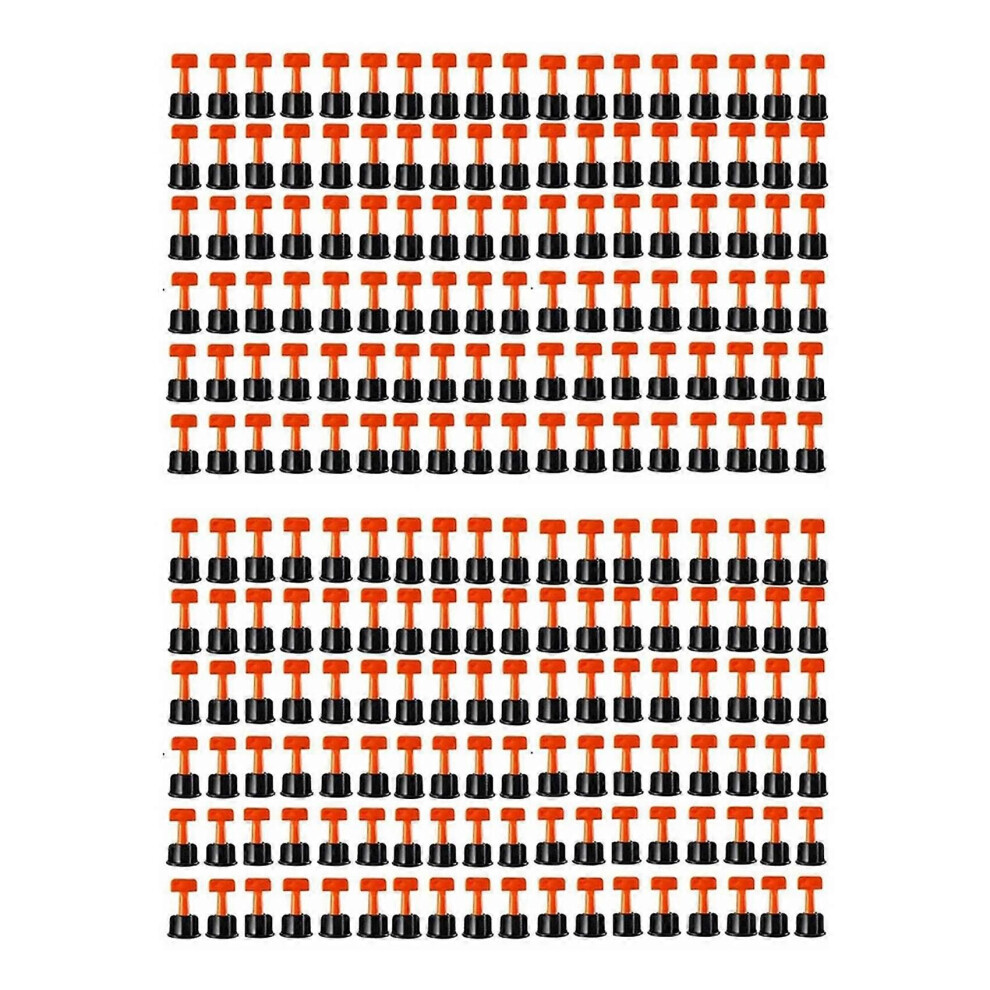 302 Pcs Flat Ceramic Level Wedges Tile Spacers Reusable Flooring Wall Tile Leveling System Leveler 9409192844996