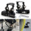 Universal LED Light Bar Mounting Brackets, Adjustable Hood Pillar Mounts, Led Work Light Mount Bracket Clamp Holder 4PCS 2