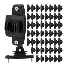 100 Pcs Electric Wire Fence Insulators Electric Fence Wood Post Claw Insulators Fence Accessories Na