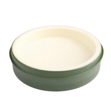 Reptile Food Water Bowl Drop Resistant Unique Shape Plastic Small Pet Feeding Dish for Lizard Snake Tortoise L