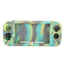 Camouflage ABS Protective Case for Switch Lite Game Console with Non-Slip Handle and Accessories