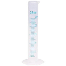 Measuring Cylinder Plastic Graduated Tube Tool for Lab(25Ml)