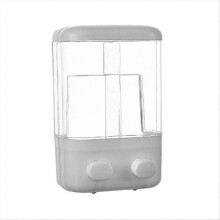 Dispensador de jabón líquido de 1000 ml, resistente al agua, manual, multifunción, compatible con baño.