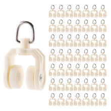 Binario per tende da soffitto Binario per tende flessibile e pieghevole Rulli Binario per tende in plastica