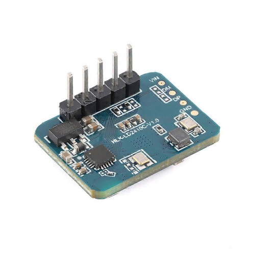 LD2410C 5V Mini 24G Έξυπνος Αισθητήρας Κατάστασης Ανθρώπινης Παρου