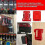 Βάση Μπαταρίας Milwaukee M18 18V για Επιτοίχια Βάση Τρυπανιού Κόκκινη M8 με Έκδοση 0820 3
