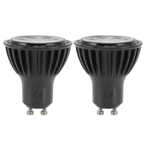 2 τεμάχια λαμπτήρας LED GU10 7W 3000K θερμού λευκού φωτισμού για φωτισμό πάγκου 110-240V 1