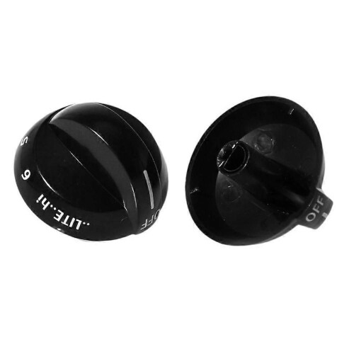 4 Pack 316220002 Range Burner Knob Replacement for Frigidaire Crosley Ranges Stove Knobs 1
