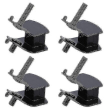 Generator Rubber Mounts - 4pcs Anti-Vibration Engine Mounts for Generators