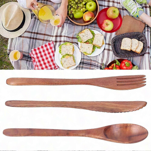 Dining Essentials - Fork, Knife, Spoon Tableware Accessories for Everyday Use 1