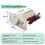 Embedded Door Lock DC12V Electric Bolt Lock Access Control Electromagnetic Lock Concealed Electric Control Lock 4