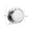 Kitchen Timer Mechanical Manual Stainless Steel with Magnetic Base Cooking Clock Countdown Study Fi 3