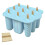 9 hole Popsicle Molds Easy-Release with 50PCS Popsicle Sticks C 2