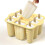 9 hole Popsicle Molds Easy-Release with 50PCS Popsicle Sticks C 4