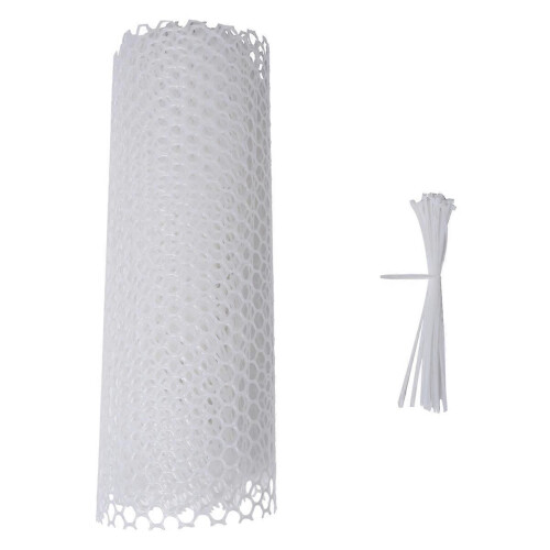 Plastic Chicken Wire Fence Mesh,Fencing Wire White