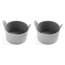 DZ201 Foodi Egg Poacher -ilmakeittimeen Egg Poacher, silikoni B