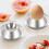 2 Pack,Stainless Steel Egg Cups for Hard Boiled Egg,Kitchen Display 2