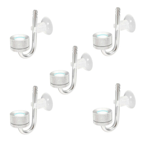 5X Set CO2 Diffuser Atomizer Regulator Reactor compatible Fish Tank Aquarium Plant Moss