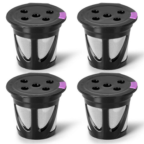 Reusable K Cups for , 4-Pack Universal Refillable K CUP Coffee Filters, for Multistream Series