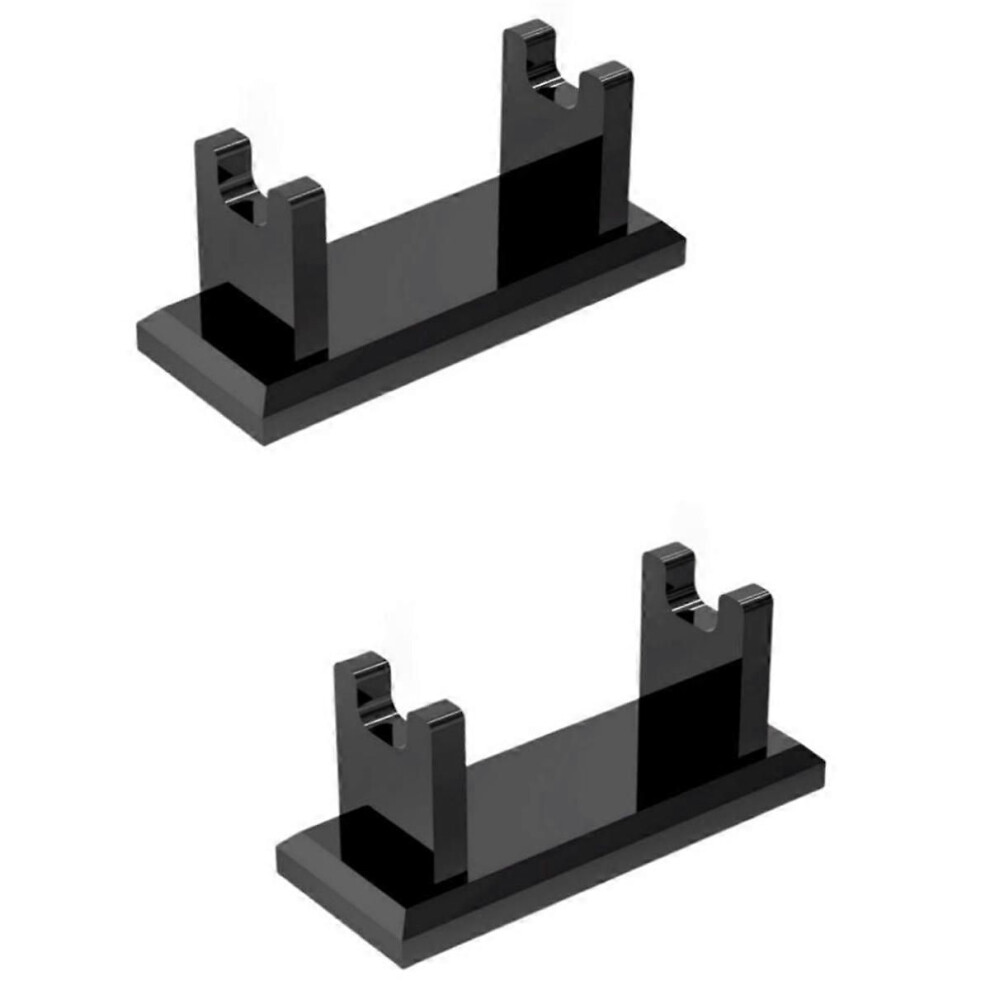 Acrylic Men'S Stand Holder, Compatible with Viking Blade , -23C, , Clear Black, 2 Pack