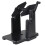 External Rolls Label Holder, 2 in 1 Fanfold Stack Paper Holder for Desktop Thermal Label Printer 1