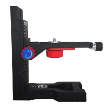 Livella laser con staffa magnetica a L, adattatore di montaggio regolabile da 5/8 di pollice, base di