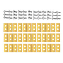36pcs Lawn Robot Blades Stainless Steel Lawn Mover Replacement Blade for Landroid Grass Cutter Movi