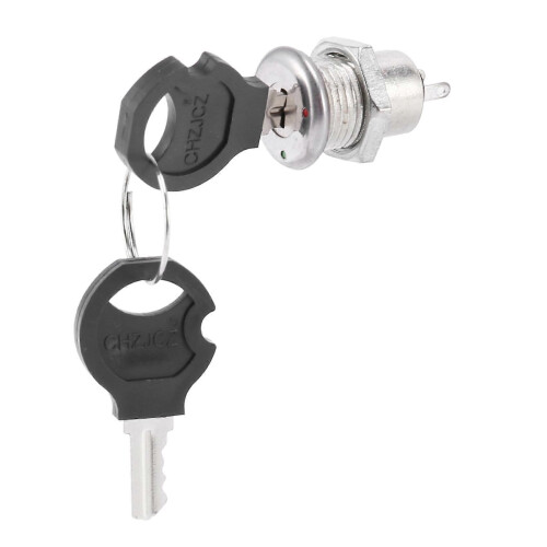 20X on Off Two Terminals Keyswitch Keylock Switch W Keys 1