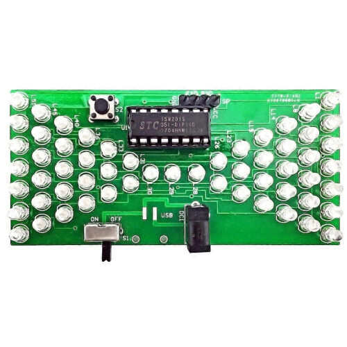 Ηλεκτρονικό κιτ κλεψύδρας 5V DIY Αστεία ηλεκτρικά κιτ παρ 2
